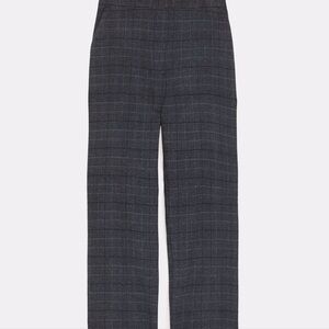 Zara Plaid Straight Leg Pant